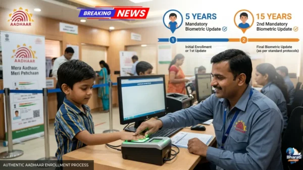 बच्चों का Aadhaar Card कब करना चाहिए अपडेट?
