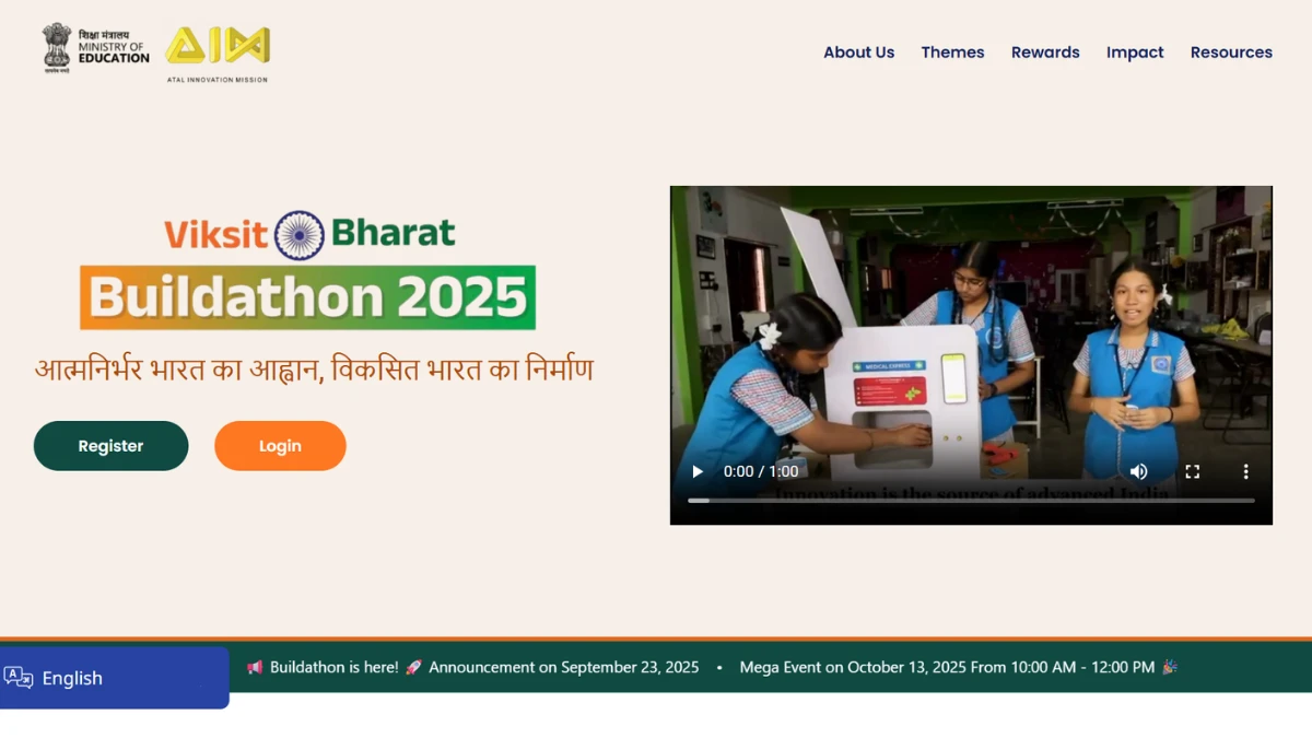 Viksit Bharat Buildathon 2025 Registration-Bharati Fast News