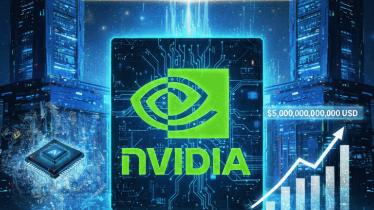 Nvidia 5 ट्रिलियन: AI क्रांति का नया शिखर और दुनिया की सबसे मूल्यवान कंपनी