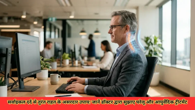सर्वाइकल दर्द से तुरंत राहत के असरदार उपाय: जानें डॉक्टर द्वारा सुझाए घरेलू और आयुर्वेदिक ट्रीटमेंट