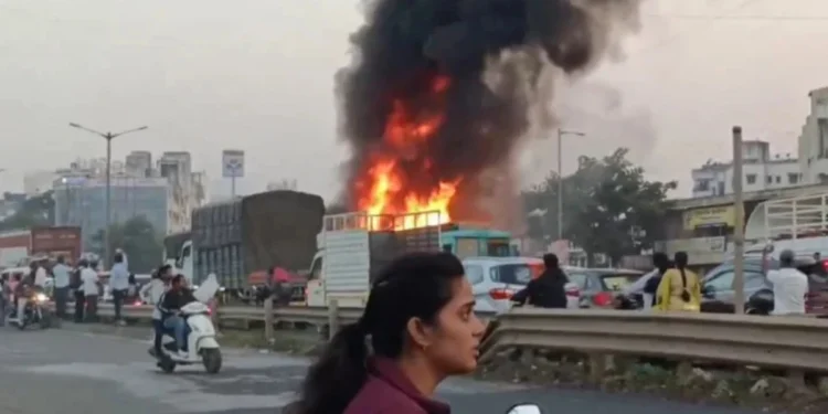 Pune Accident -Bharati Fast News