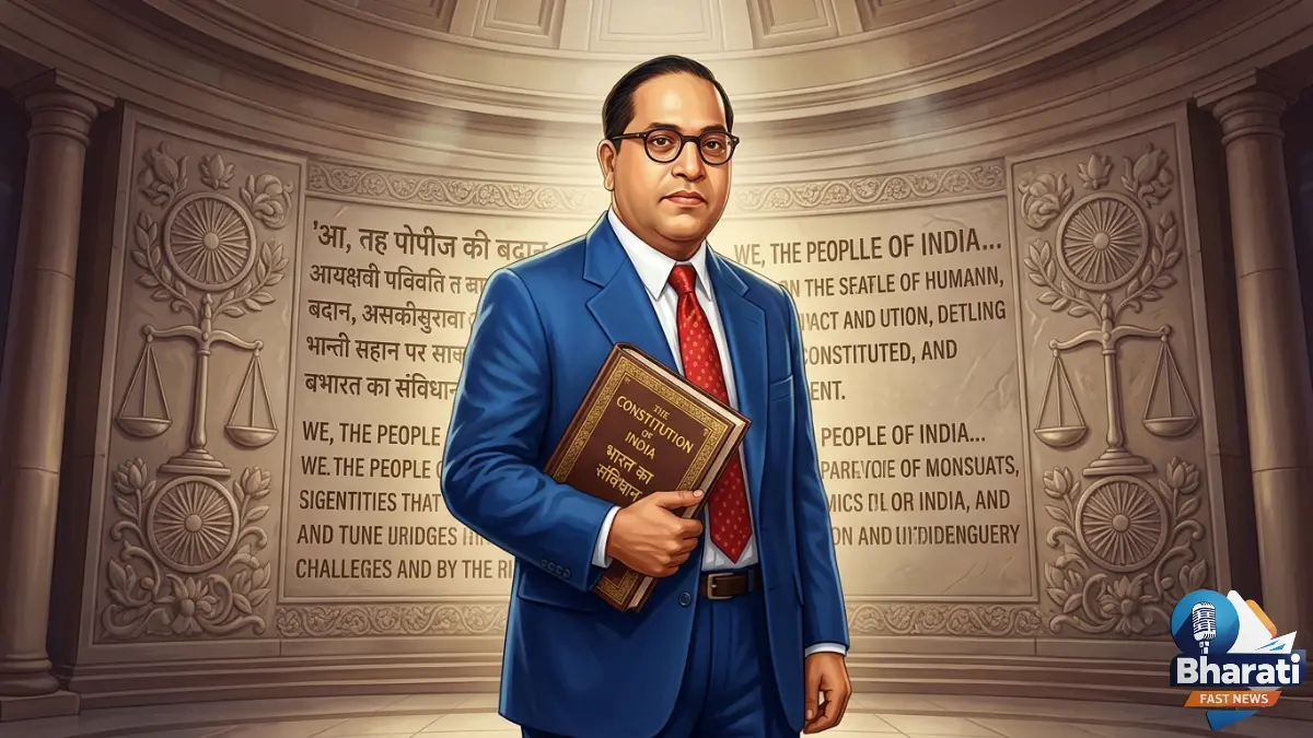 Dr BR Ambedkar Father of Indian Constitution Legacy Equality Bharati Fast News