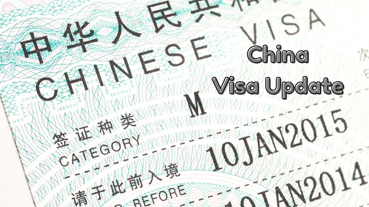 China Visa Update-Bharati Fast News