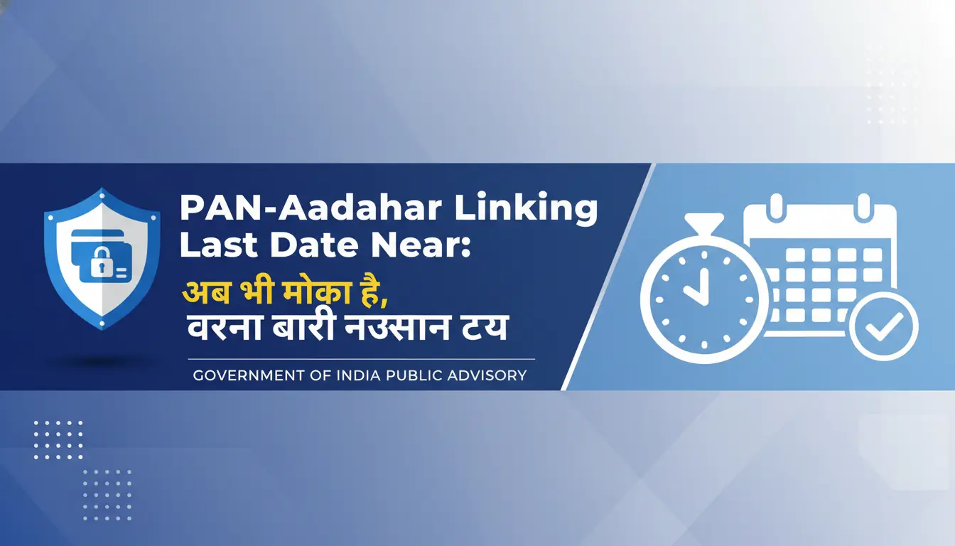 PAN Aadhaar linking last date-Bharati Fast New​s