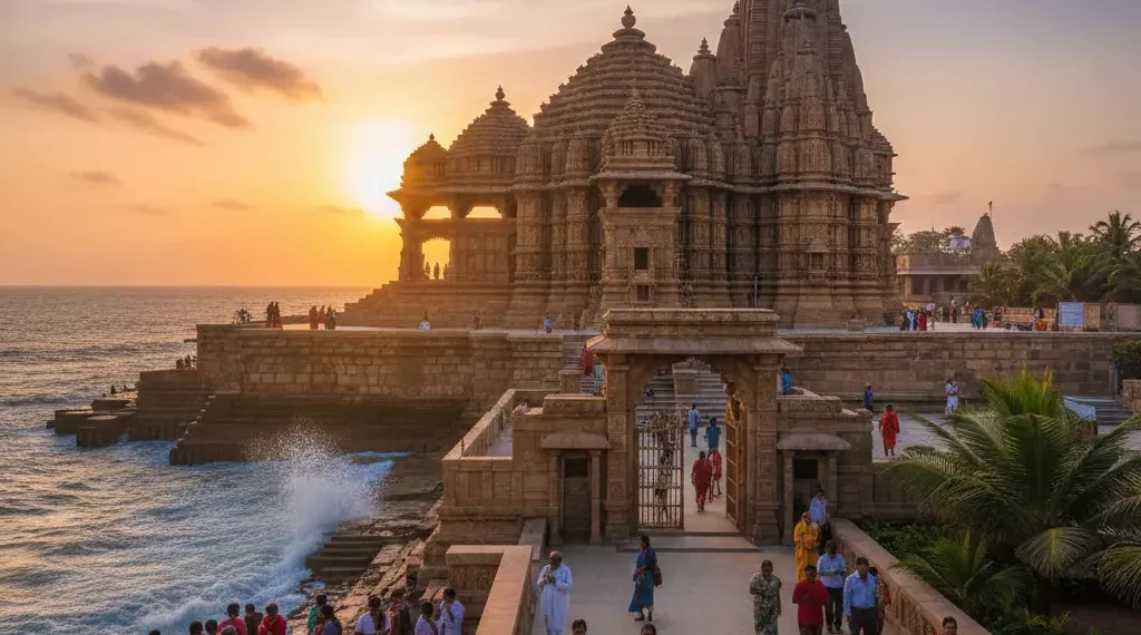 सोमनाथ मंदिर कैसे पहुँचे-Bharati Fast News