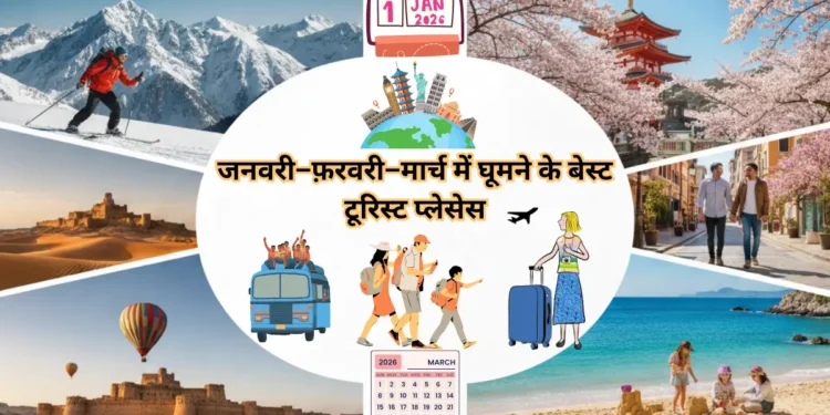 जनवरी–फ़रवरी–मार्च में घूमने के बेस्ट टूरिस्ट प्लेसेस-Bharati Fast News