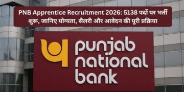PNB Apprentice Recruitment 2026-Bharati Fast News