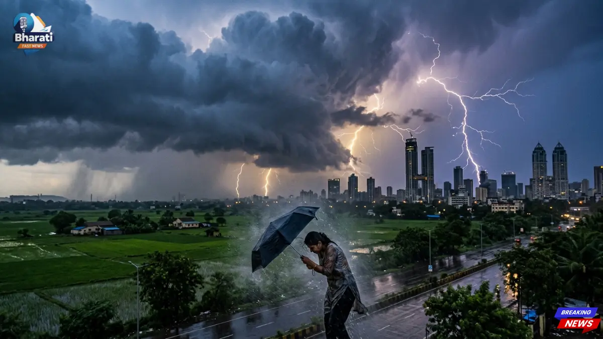 Weather Alert IMD Rain Warning North India UP MP Uttarakhand April 2026 Bharati Fast News