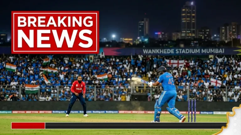 IND vs ENG Semifinal: वानखेड़े में हाई-वोल्टेज मुकाबला, फाइनल की राह में भारत-इंग्लैंड की टक्कर