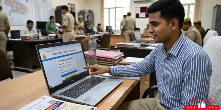 UP Police SI Exam City Details जारी-Bharati Fast News