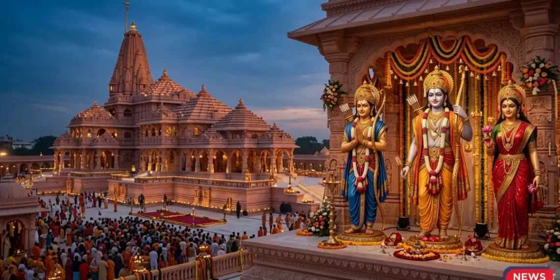 Ram Navami 2026 Ayodhya Ram Mandir Celebration Surya Tilak Lord Rama Birth