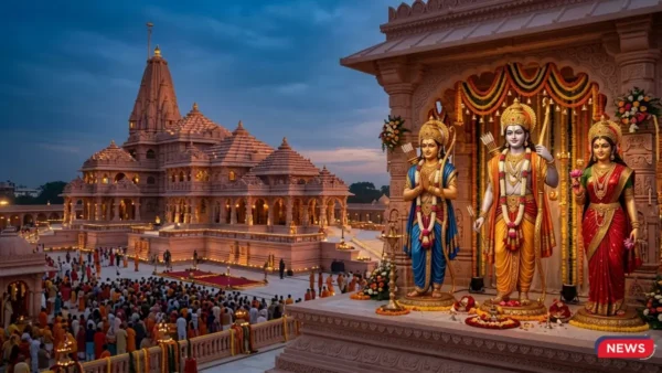Ram Navami 2026 Ayodhya Ram Mandir Celebration Surya Tilak Lord Rama Birth