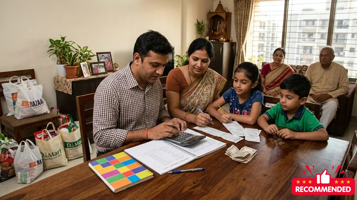 Average Monthly Expense for Family in India 2026- Bharati Fast News