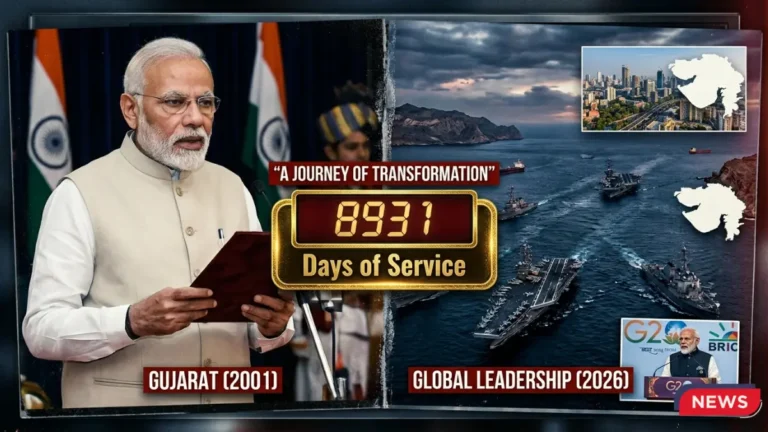 PM मोदी का बड़ा रिकॉर्ड! 8,931 दिन सत्ता में – इतिहास रच दिया