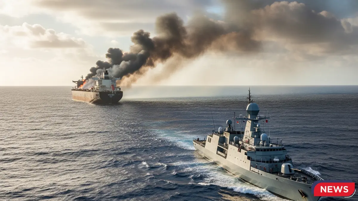 भारत आ रहे कार्गो शिप पर हमला-Bharati Fast News