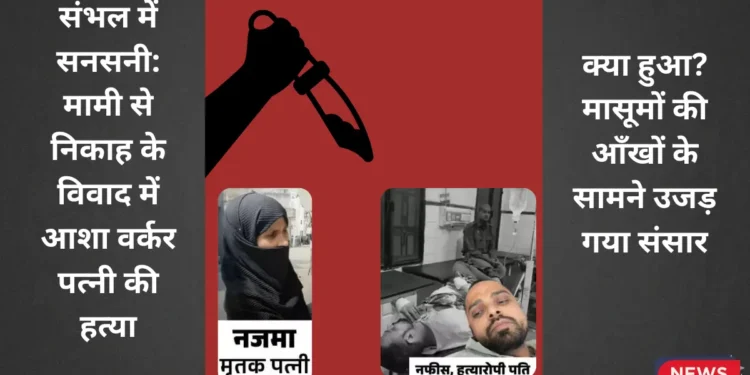 Sambhal Wife Murder Case Medical Store Owner Arrested UP Crime