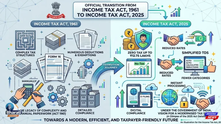 पुराना Income Tax कानून खत्म! नया Income Tax 2026 लागू, “हो जाओ अब एक्टिव”