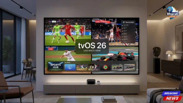 Apple tvOS 26 New Features Multi-view AI Sports Apple TV 4K Update Bharati Fast News