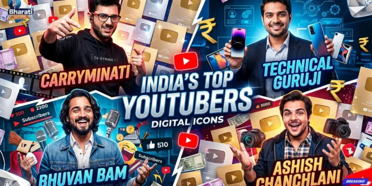 Top 10 YouTubers की कमाई सुनकर उड़ जाएंगे होश!