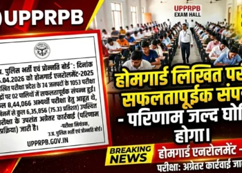 उत्तर प्रदेश होमगार्ड परीक्षा संपन्न