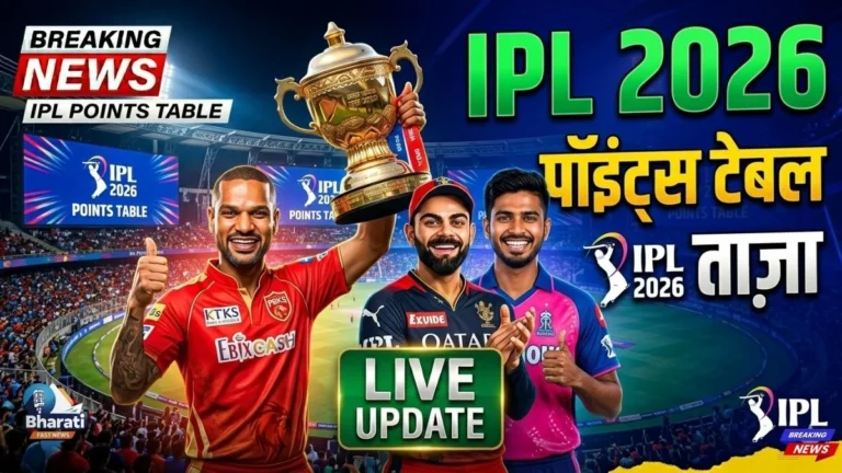 IPL 2026 अपडेट: कौन आगे, कौन पीछे? जीत-हार और पूरी तस्वीर