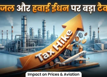 सरकार का बड़ा फैसला-डीजल पर ₹34 और ATF पर ₹12 की बढ़ोतरी
