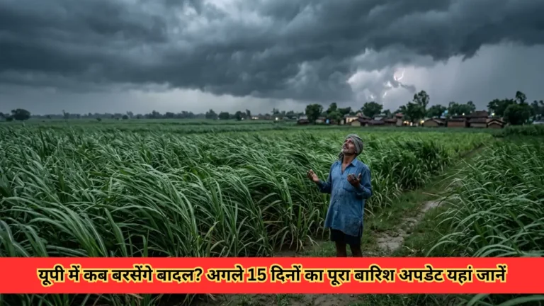 यूपी में कब बरसेंगे बादल? अगले 15 दिनों का पूरा बारिश अपडेट यहां जानें
