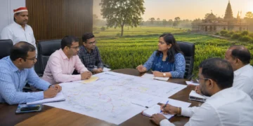 संभल तीर्थ नगरी में 24 कोसीय परिक्रमा मार्ग के लिए भूमि अधिग्रहण