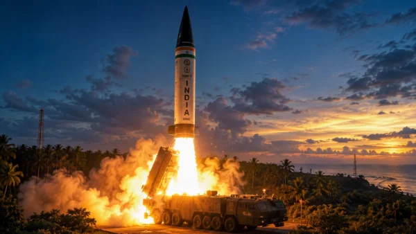भारत ने किया ICBM मिसाइल टेस्ट