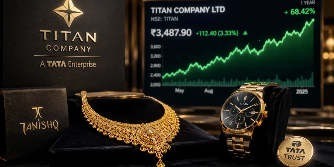 Titan के शेयर