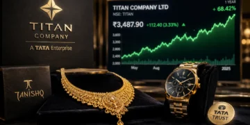 Titan के शेयर