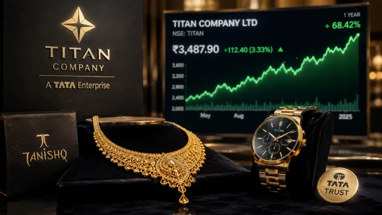 Titan के शेयर, आज ₹5 हजार रूपये बने करोड़ों, कंपनी ने रचा नया इतिहास