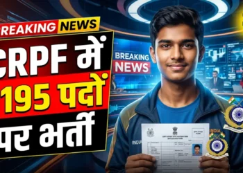 CRPF में 9195 पदों पर भर्ती