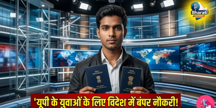 यूपी के युवाओं को विदेश नौकरी का मौका