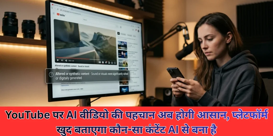 YouTube AI वीडियो लेबलिंग