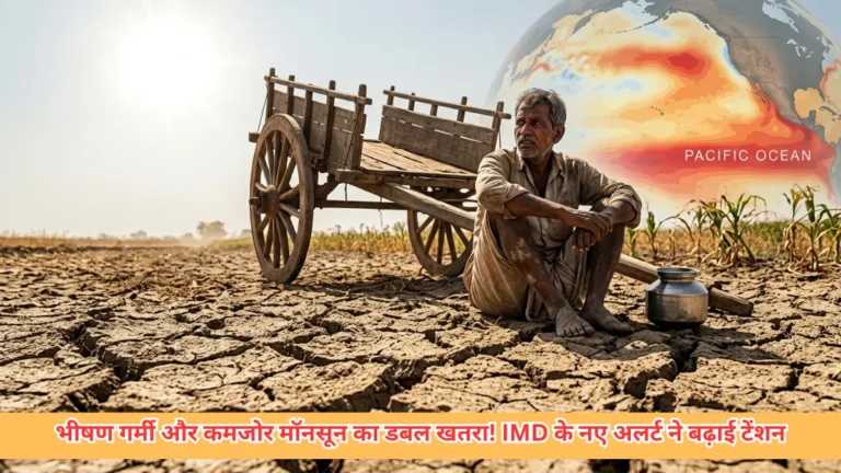 El नीनो की दस्तक से बढ़ी चिंता, जून में तेज गर्मी और कमजोर मॉनसून के संकेत