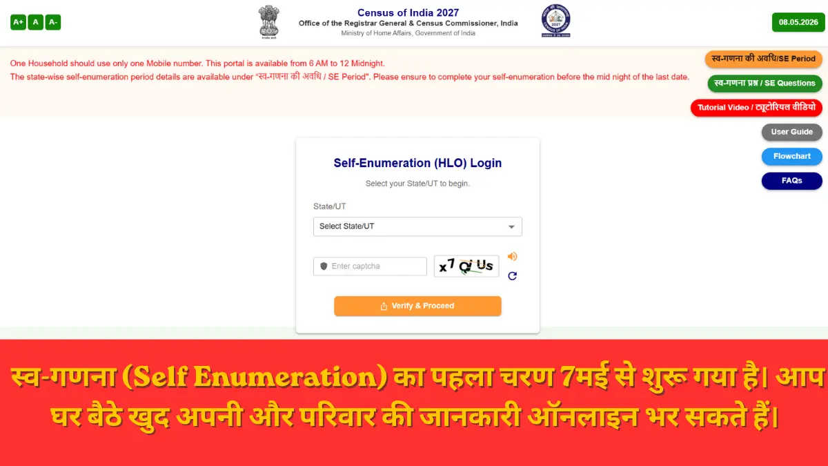 Self Enumeration India