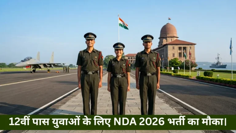 UPSC NDA 2026 भर्ती: 394 पदों पर निकली बंपर वैकेंसी, 12वीं पास उम्मीदवार तुरंत करें आवेदन