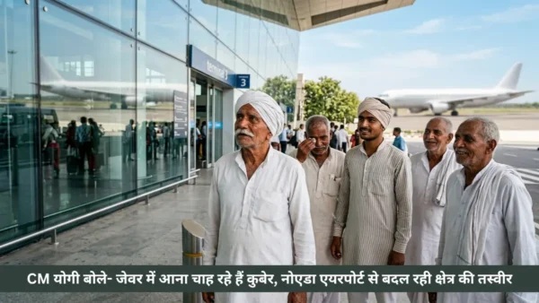 नोएडा एयरपोर्ट किसान