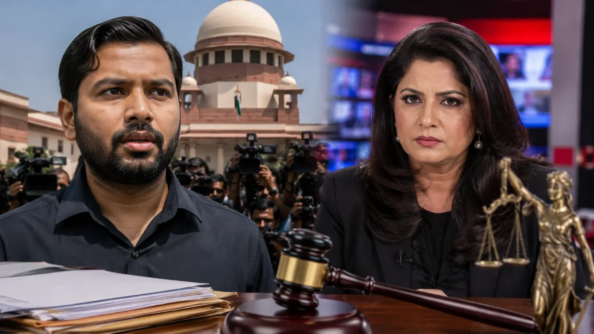 अंजना ओम कश्यप मानहानि मामला