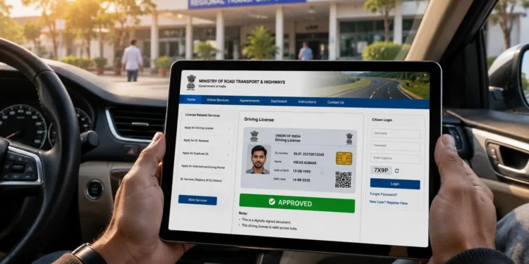 ड्राइविंग लाइसेंस नया नियम