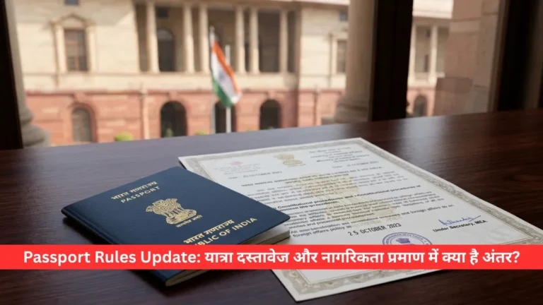 क्या पासपोर्ट नागरिकता का प्रमाण है? विदेश मंत्रालय (MEA) ने किया बड़ा स्पष्टीकरण