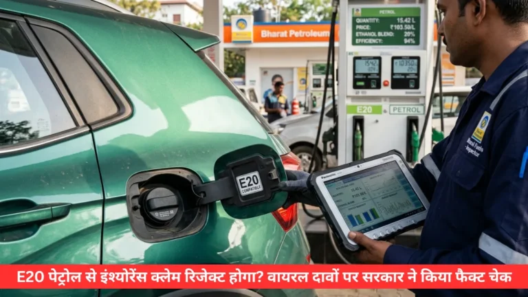 सोशल मीडिया पर वायरल E20 फ्यूल के दावों की पूरी सच्चाई, जानिए क्या बोले विशेषज्ञ