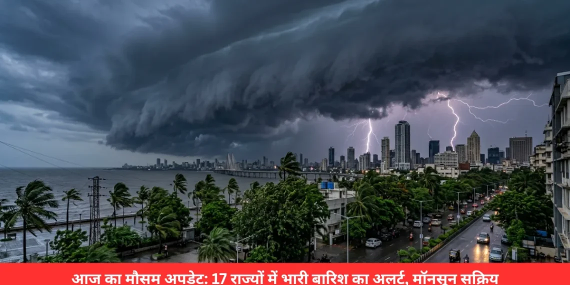 आज का मौसम अपडेट