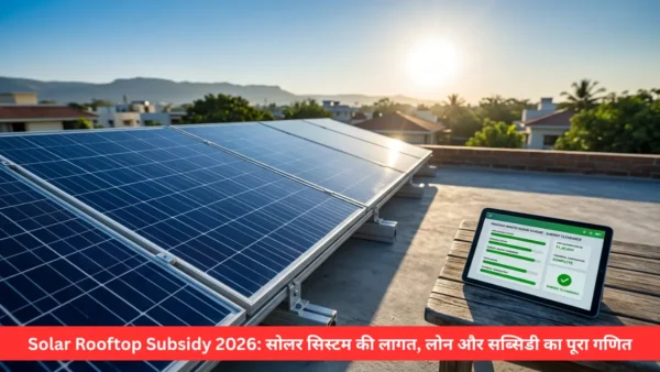 सोलर पैनल सब्सिडी योजना