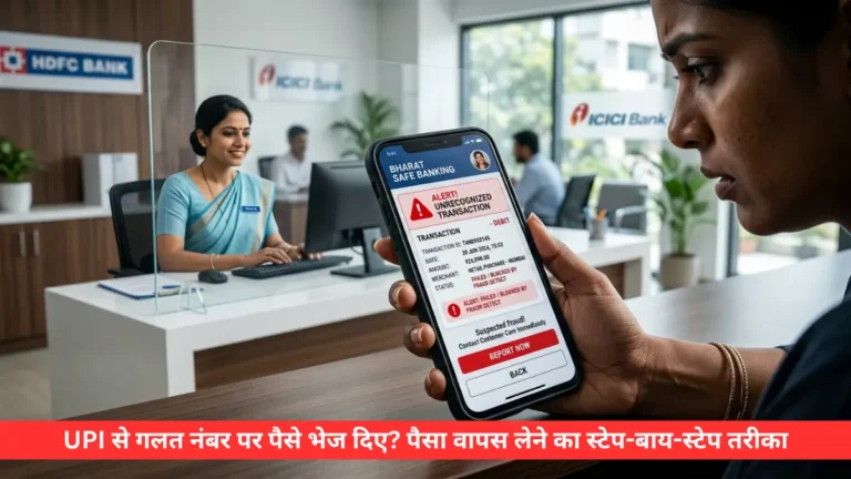 UPI से गलत नंबर पर पैसे भेज दिए? पैसा वापस लेने का स्टेप-बाय-स्टेप तरीका
