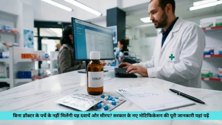 बिना डॉक्टर के पर्चे के नहीं मिलेंगी यह दवायें और सीरप? सरकार के नए नोटिफिकेशन की पूरी जानकारी यहां पढ़ें