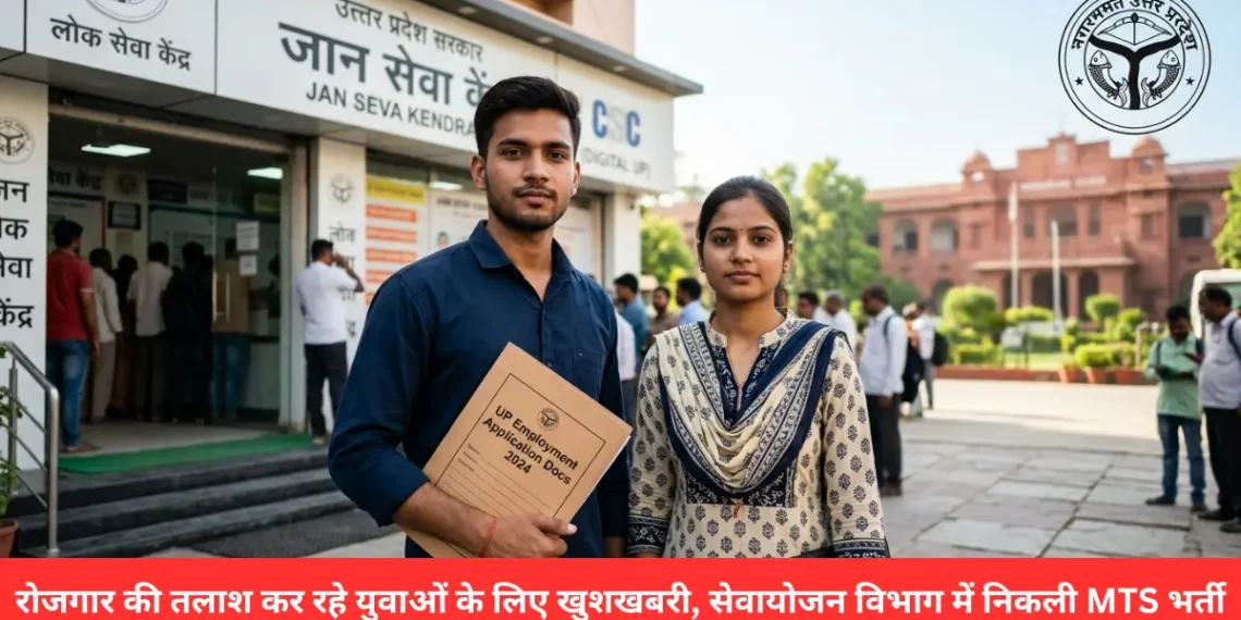सेवायोजन विभाग में MTS भर्ती 2026