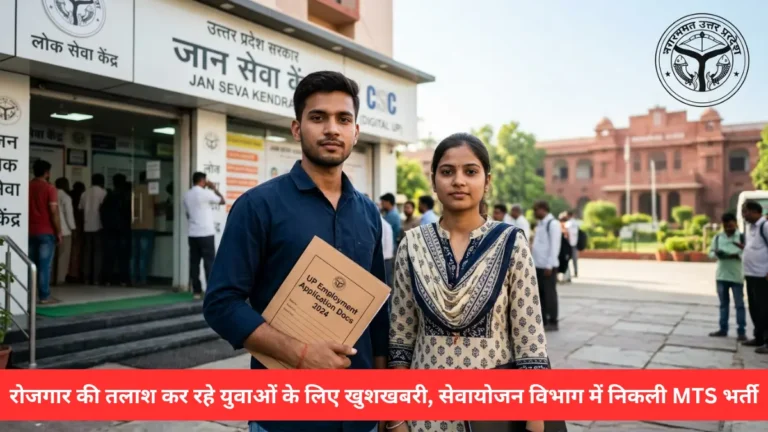 उत्तर प्रदेश सेवायोजन विभाग में MTS भर्ती 2026, जानिए योग्यता, आयु सीमा और आवेदन प्रक्रिया