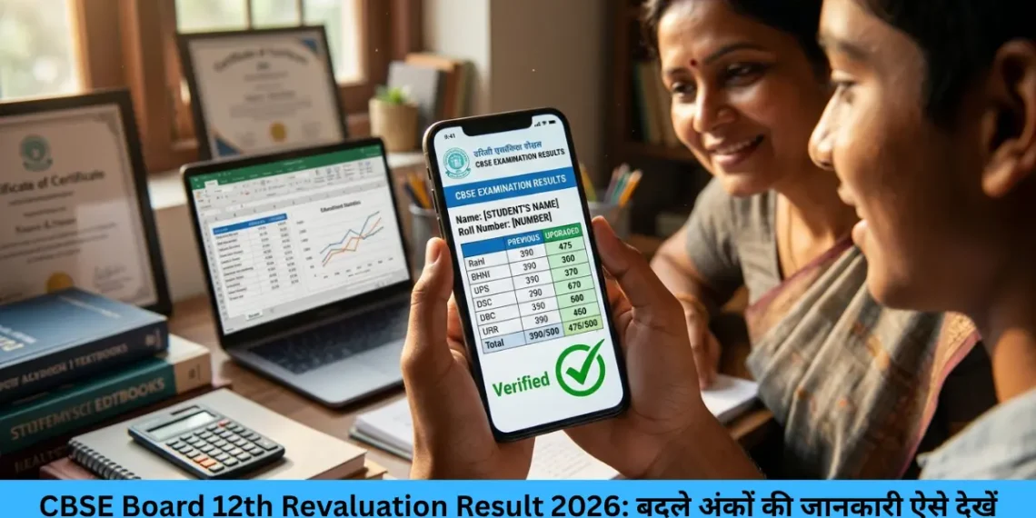 CBSE 12वीं री-इवैल्यूएशन रिजल्ट 2026